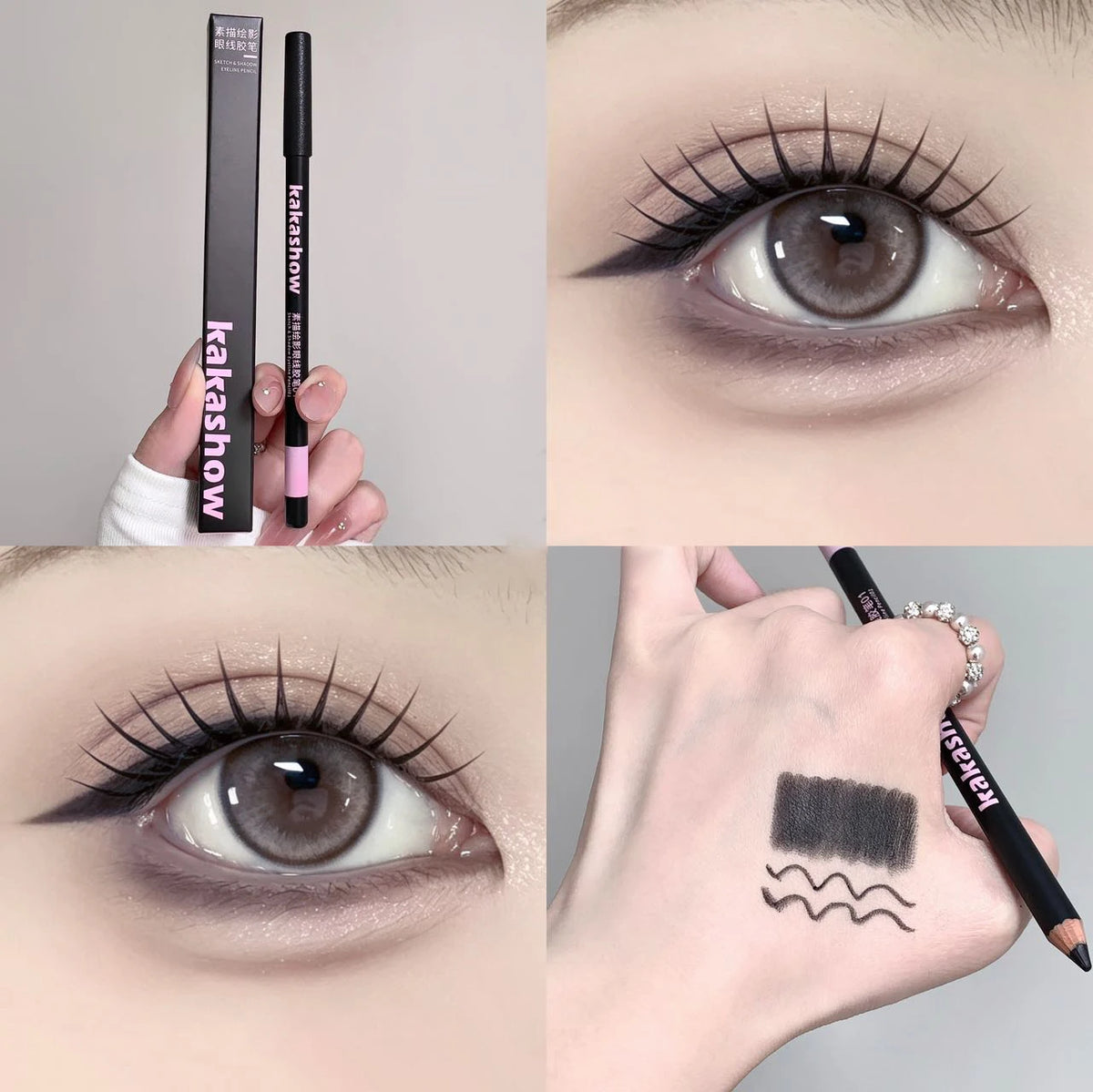 Nude Pink Gel Eyeliner Aegyo Sal Pencil Brighten Lying Silkworm Long Lasting Natural Lower Lash Line Eye Makeup Highlighter Pen HIP 01