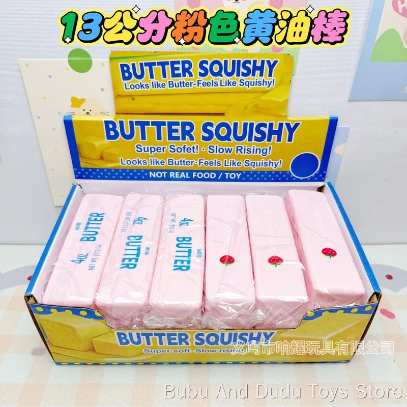 12-Pack Slow Rebound Butter Stick Squeeze Sensory Toys Squeeze Sensory Toy HIP