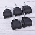 Universal Quiet Office Chair Replacement Caster Wheel – Rubber Furniture Caster Wheel HIP Default Title
