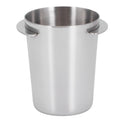 Stainless Steel Dosing Cup 51mm Stainless Steel Coffee Machine Handle Dosing Cup Mug Coffee Powder Feeder Part Coffee Dosing Cup HIP Silver