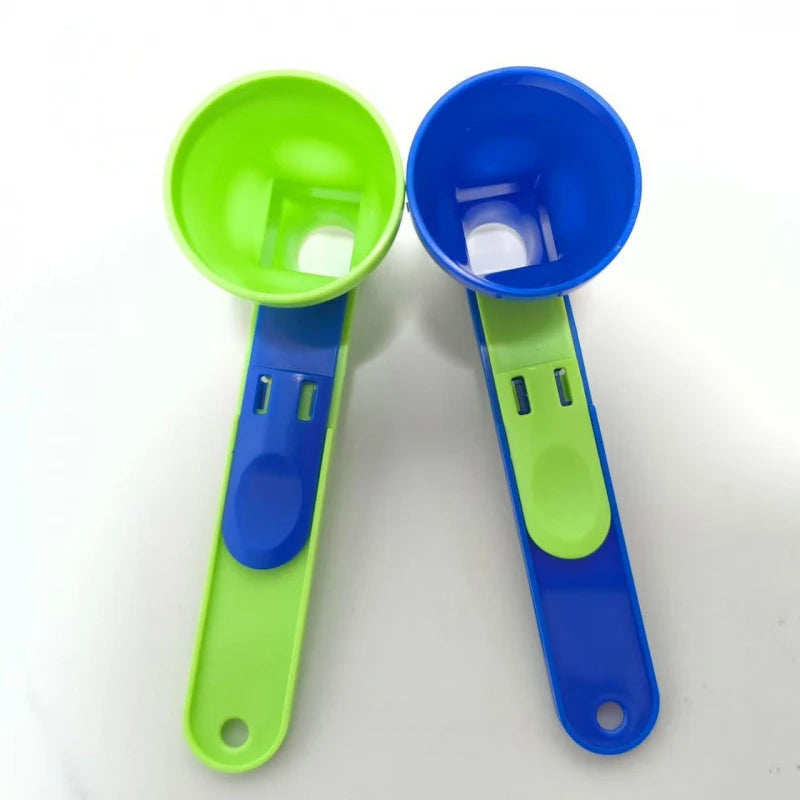 Mess-Free Protein Powder Scoop with Sliding Funnel Powder Scoop Funnel HIP A and B