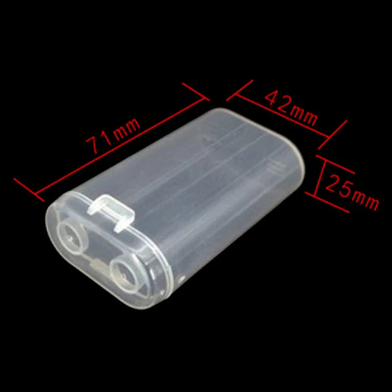 Waterproof 18650 Battery Storage Case – Durable PP Holder Battery Storage Case HIP one size