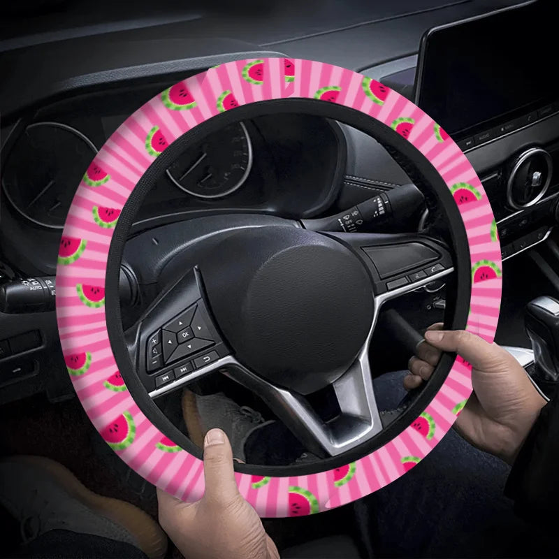 Watermelon Steering Wheel Cover – Anti-Slip, Easy Fit | HIP Steering Wheel Cover HIP