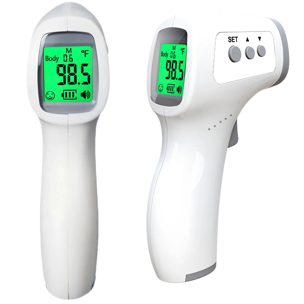 Non-Contact Infrared Forehead Thermometer – Tri-Color Display Infrared Thermometer HIP