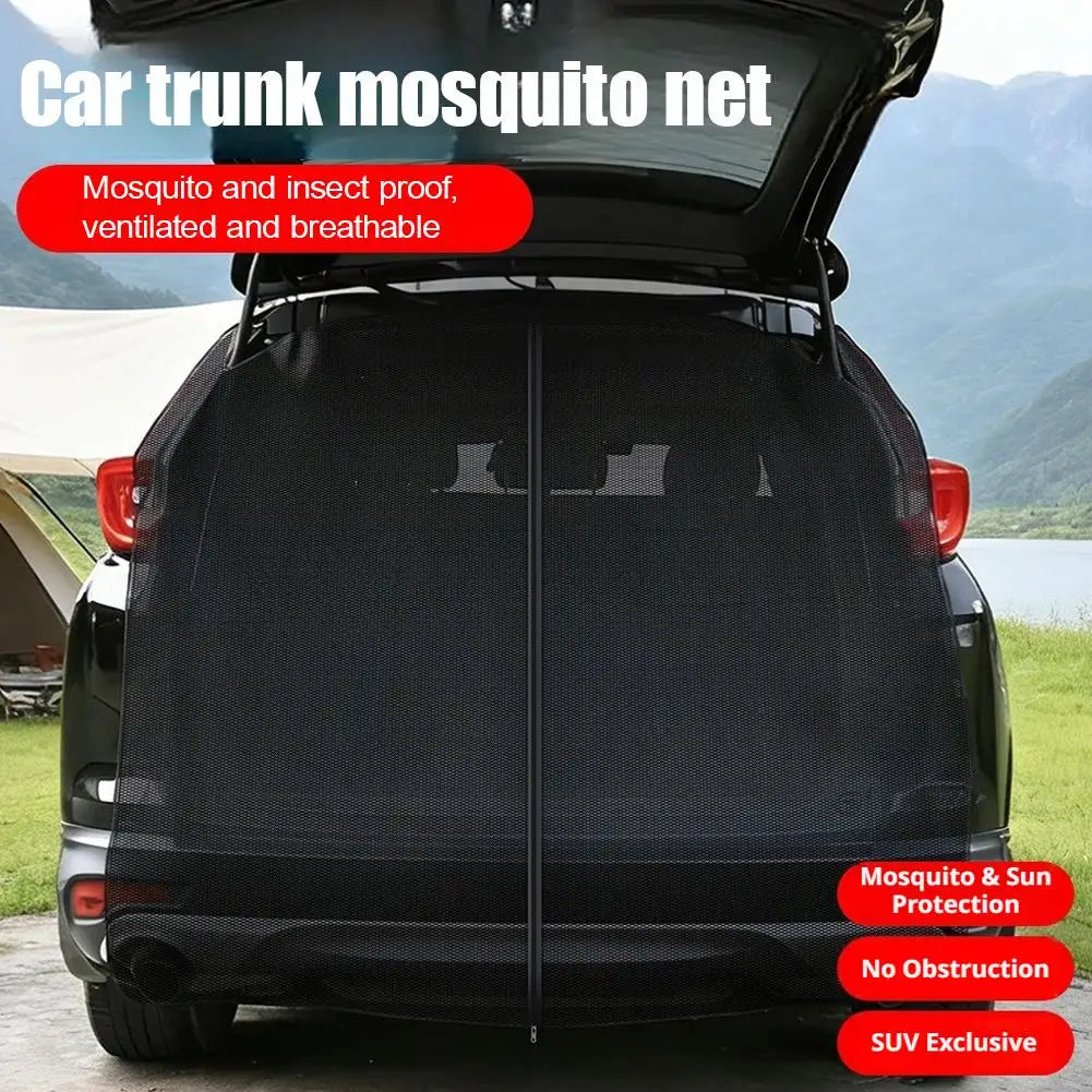 Car Mosquito Net Set SUV Window and Tailgate Sunshade Mosquito Net Suitable for Off Road Camping and Travel Dropshipping HIP