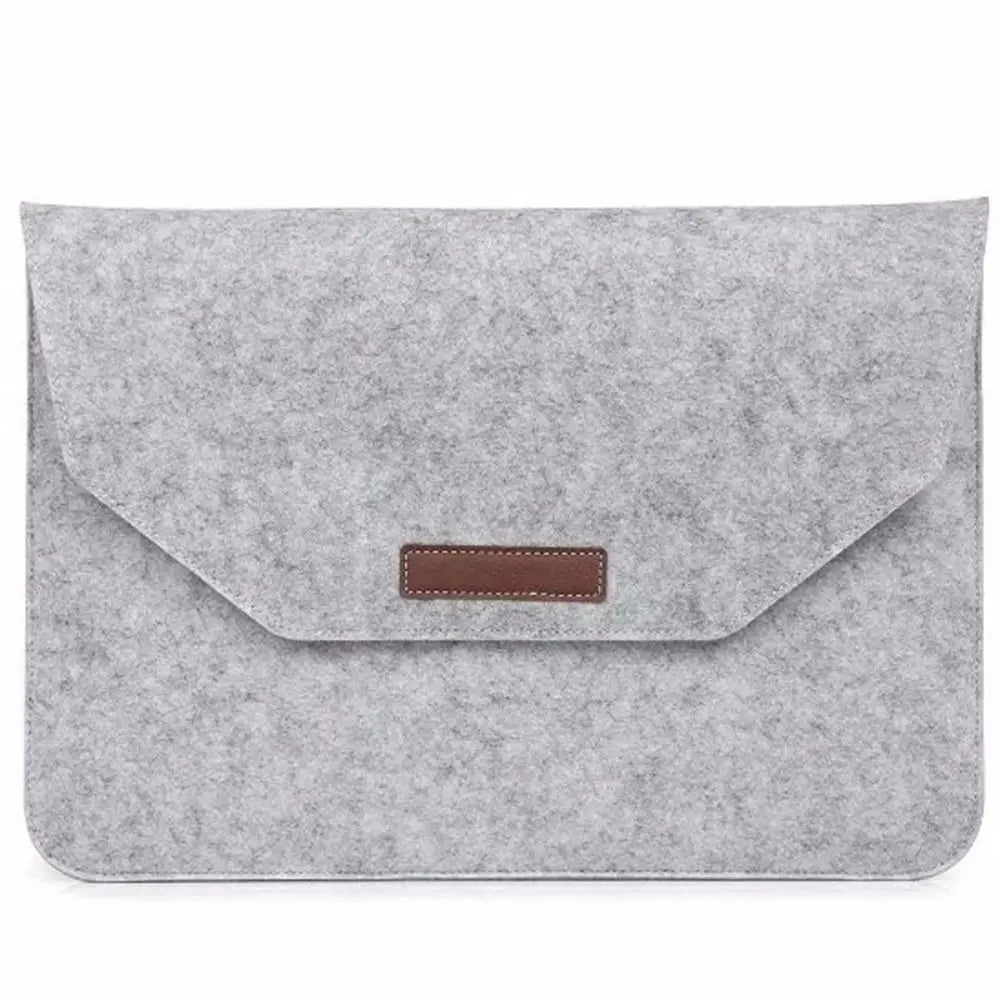 Laptop Sleeve Bag 11 13 15 Inch – Felt Notebook Cover | HIP Laptop Sleeve Bag HIP grey 15 inch