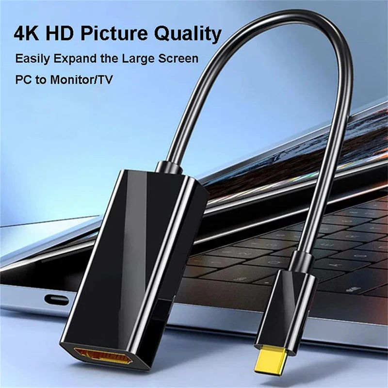 USB-C to HDMI Adapter 4K – MacBook, iPad, Laptop | SEamopar USB-C HDMI Adapter HIP