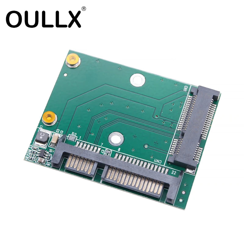 mSATA SSD to SATA 3.0 Adapter Card – 2.5" SATA III Converter SSD Adapter Card HIP