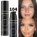 KAFURUX 8-Shade Liquid Foundation – Full Coverage & Waterproof Liquid Foundation HIP 104