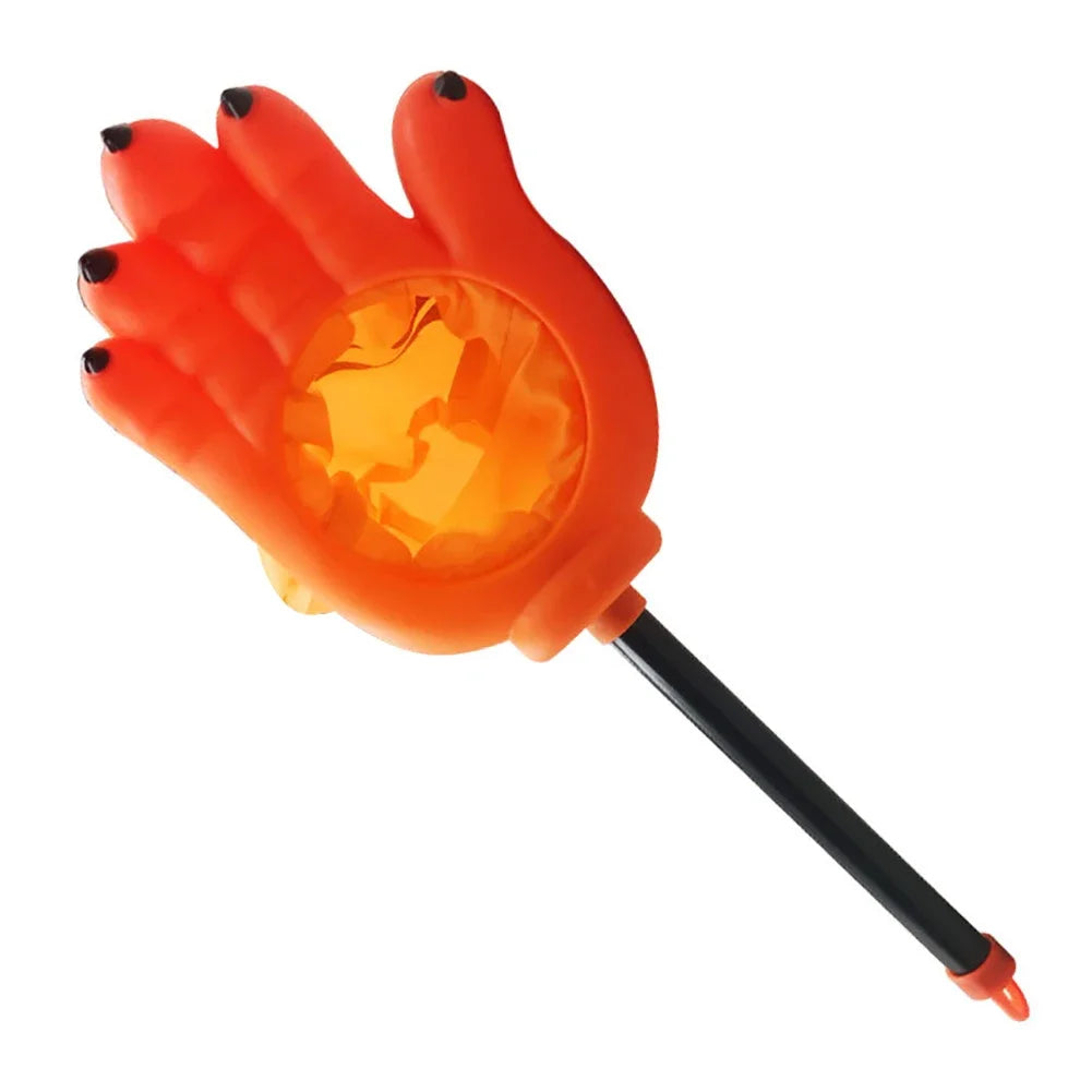 Large Capacity Halloween Pumpkin Treat Bag Claw Hand Design Reusable Candy Bag For Kids Trick‑or‑Treating Party Decoration Prop HIP