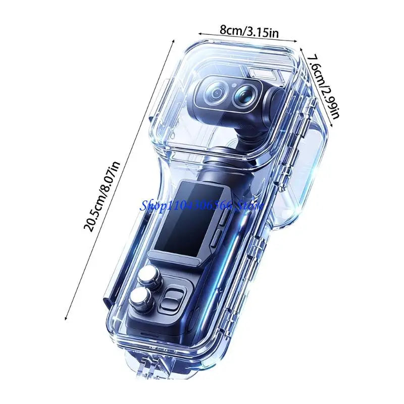 Waterproof Diving Case for Insta360 – 60m Underwater Housing Underwater Camera Housing HIP