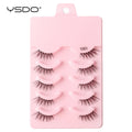 YSDO 5/10 Pairs Natural Eyelash Extension Hand Made Maquilagem Fluffy Fake Half Lashes Soft 3D Mink Lashes Makeup Faux Cilios HIP 5pairs-1001