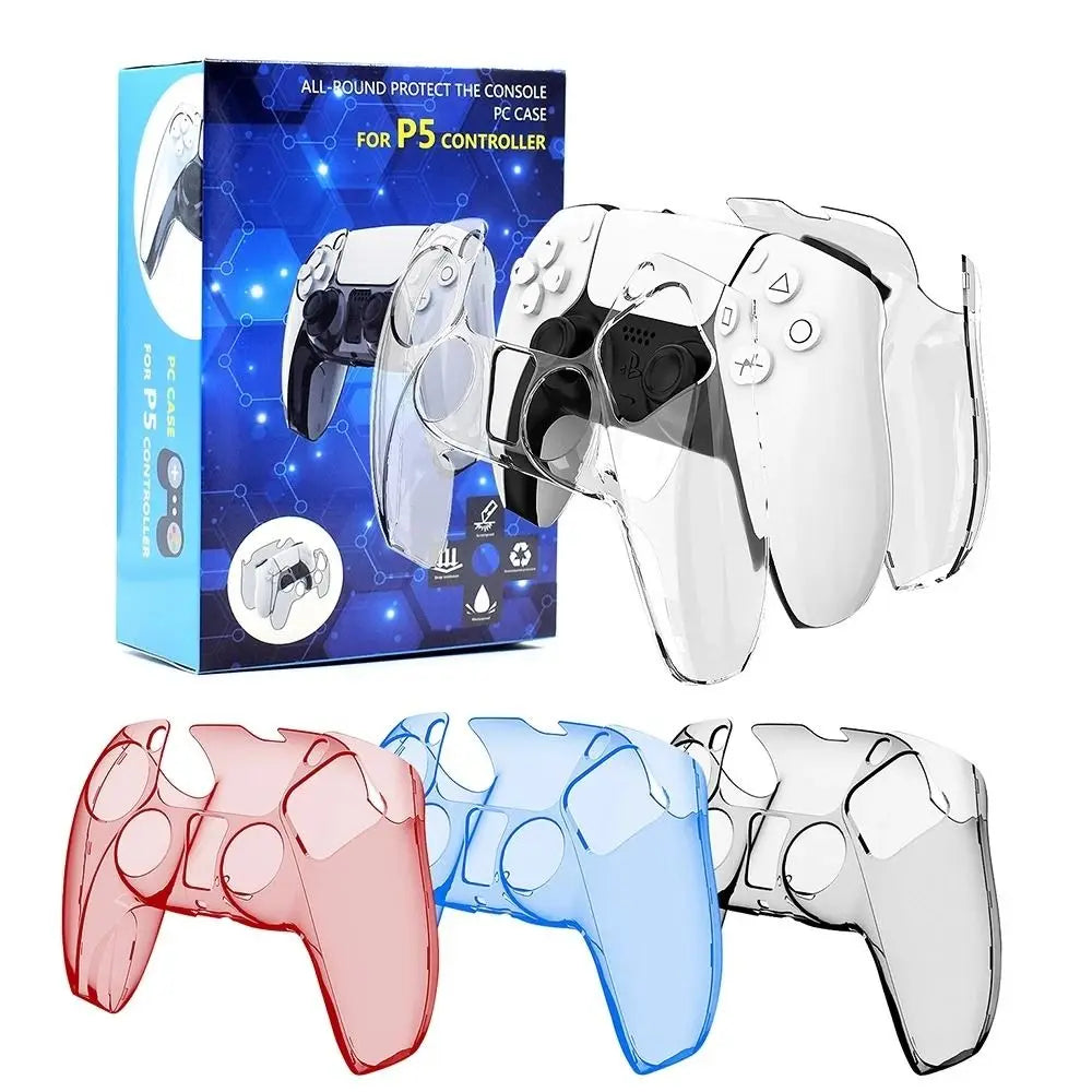 Crystal PS5 Controller Protective Shell Case Cover | HIP Controller Protective Case HIP