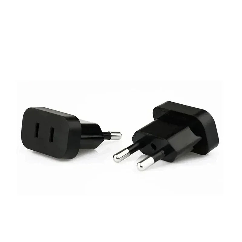 US to EU Plug Adapter – Travel Power Converter, Flame Retardant Travel Plug Adapter HIP