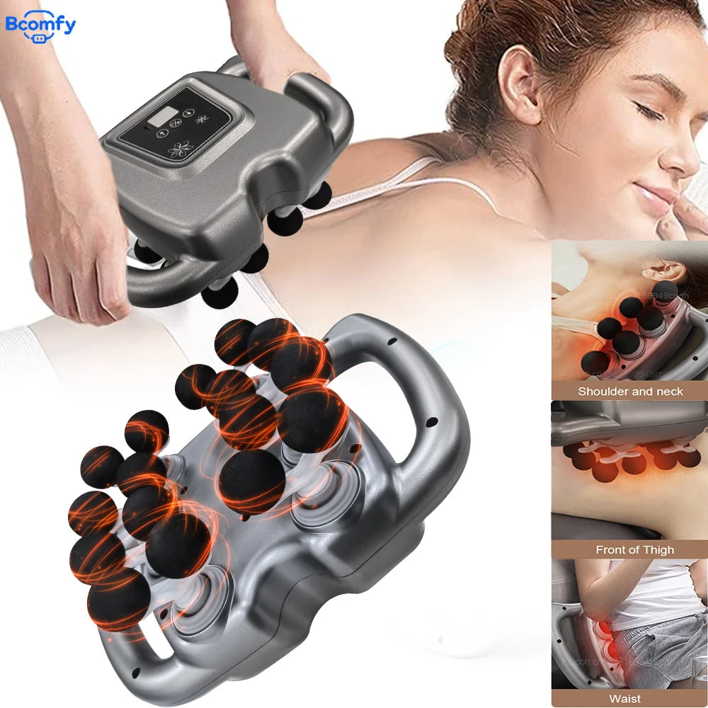 16-Head Wireless Fascia Massage Gun – Full Body Muscle Relaxation Fascia Massage Gun HIP