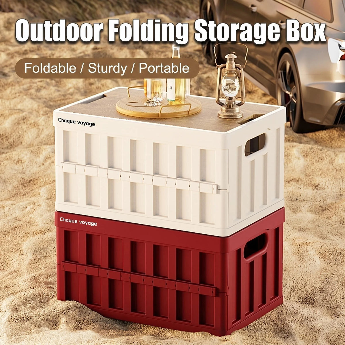Foldable Storage Box – Camping, Car Trunk & Home Organizer Foldable Storage Box HIP