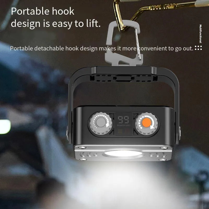 ESMARTER 8000mAh Rechargeable COB LED Work Floodlight Lantern Rechargeable Work Lantern HIP