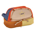 Canvas Tent Pencil Case – 3-Grid Large Capacity Pen Bag Pencil Case HIP Beige