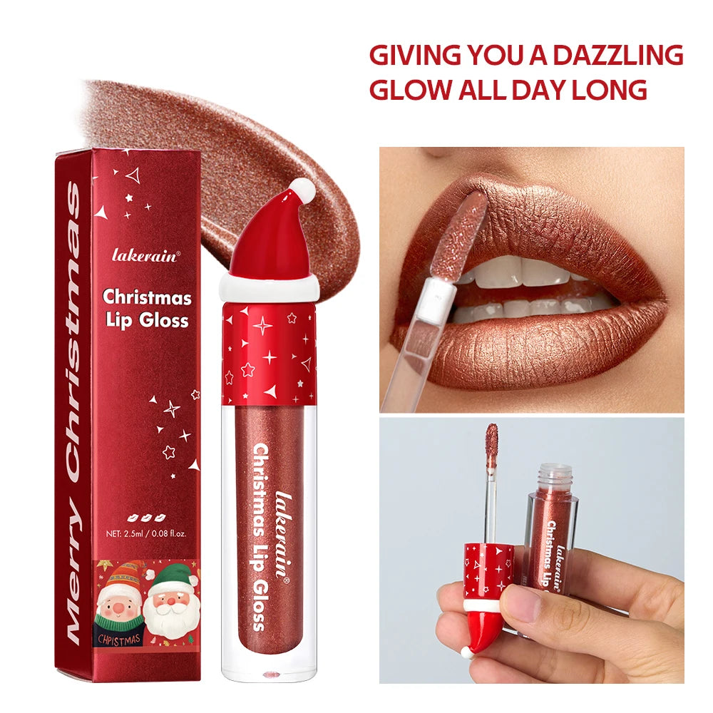 Christmas gift box Velvet Matte Lip Gloss Set 6 Pack Lip Tint Lip Stain Long Lasting Waterproof Cosmetic women's gift HIP