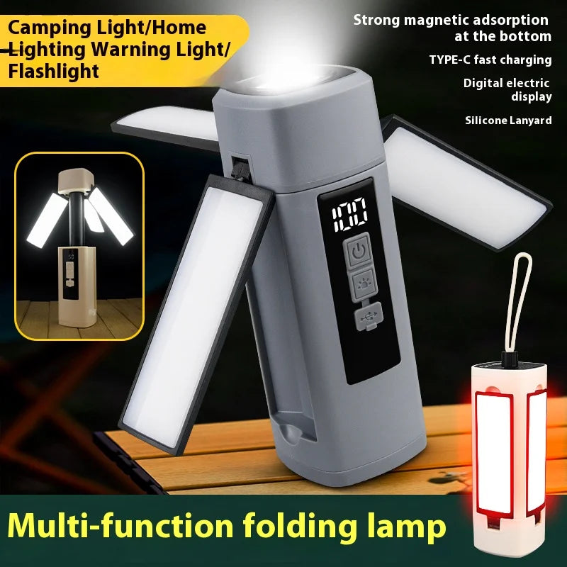 ESMARTER Foldable LED Camping Lantern – 7 Modes, Magnetic LED Camping Lantern HIP
