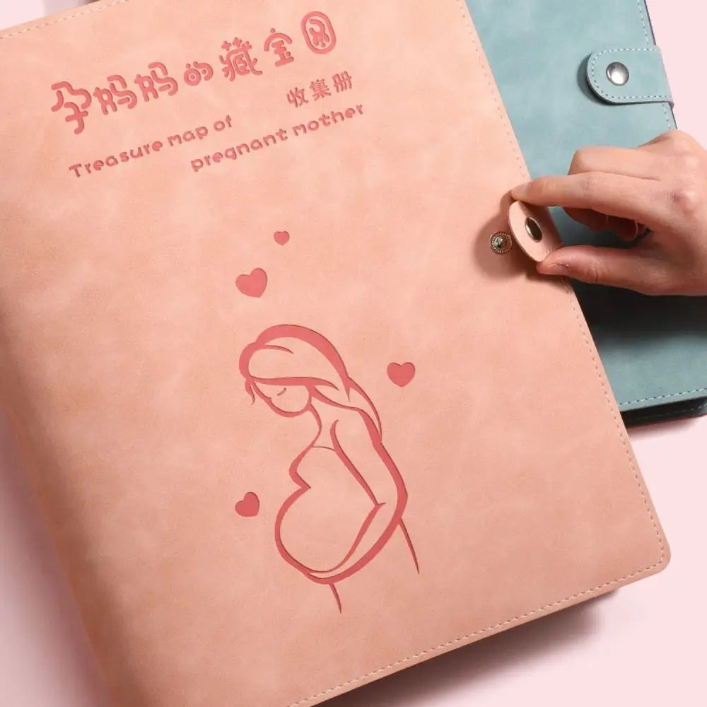 PU Leather A4/A5 Document Binder & Keepsake Record Folder Document Binder Folder HIP