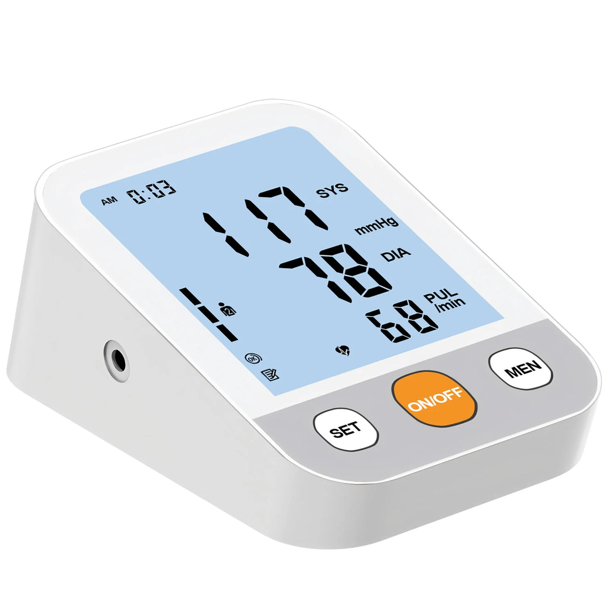Fireurus Digital Arm Blood Pressure Monitor | Voice & Backlight Blood Pressure Monitor HIP