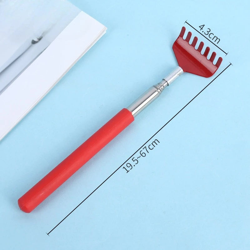 RUZOFO Telescoping Back Scratcher – Extendable Stainless Steel Back Scratcher Tool HIP