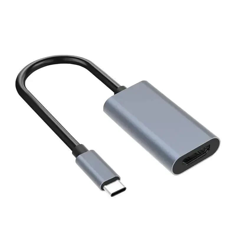 USB-C to 4K HDMI Adapter Cable for Laptop, MacBook & Tablet HDMI Display Adapter HIP Grey