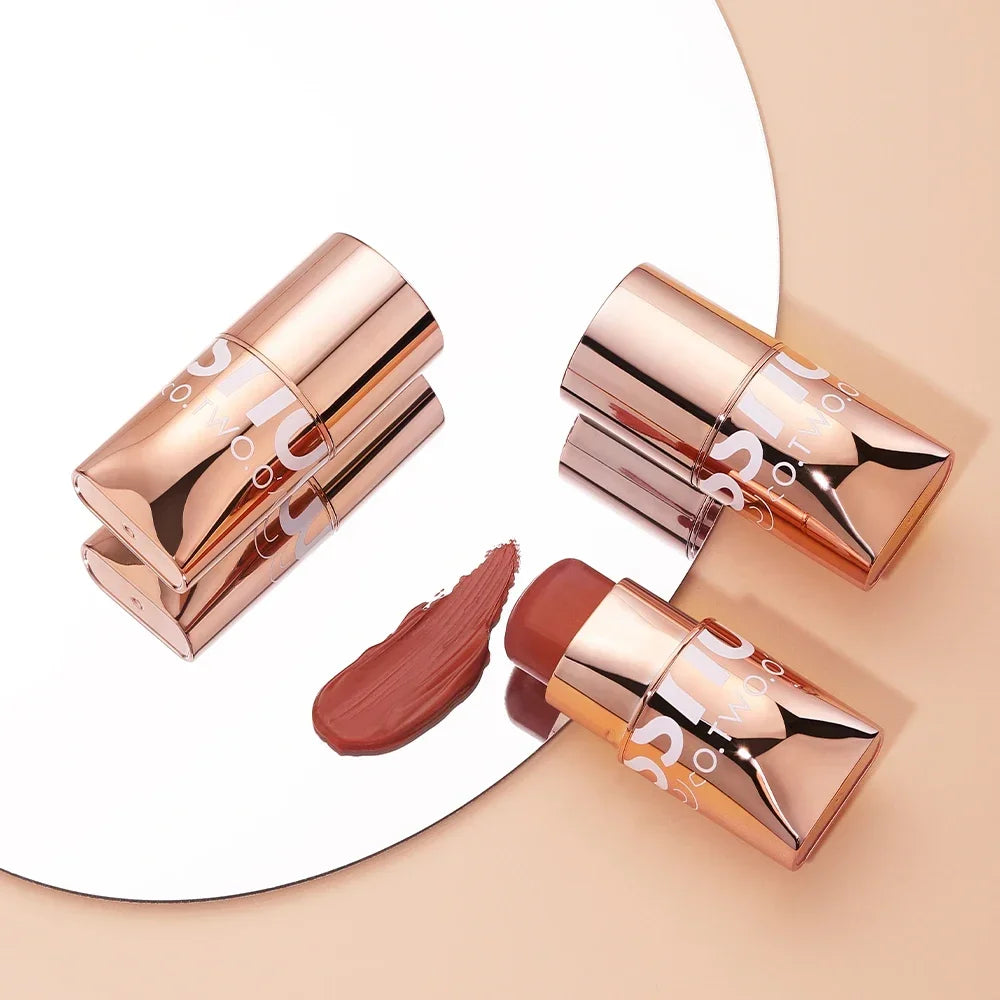 O.TWO.O 3-in-1 Cream Stick – Lip, Blush & Eye Makeup Multi-Use Makeup Stick HIP