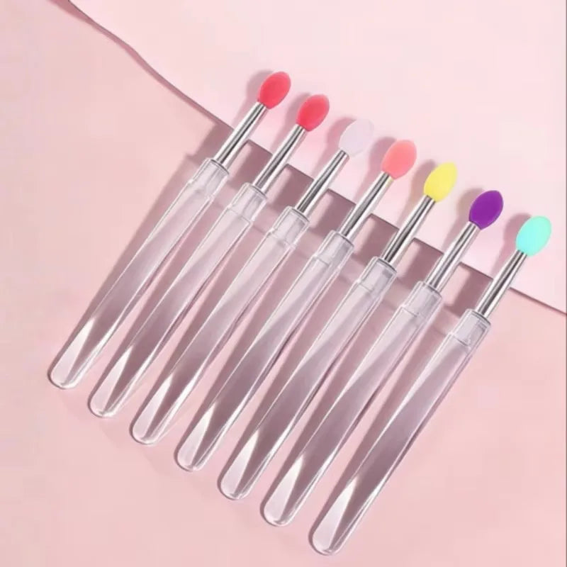 Silicone Nail Art Brush – Chrome Glitter Pigment Applicator Nail Art Applicator HIP