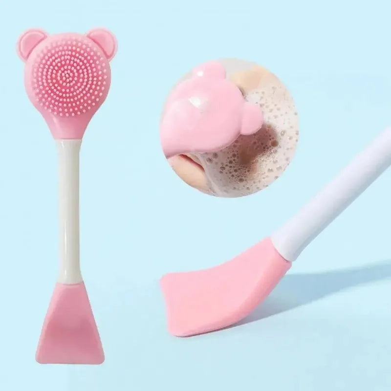 Silicone Face Mask Brush & Spatula – Double-Ended Applicator Face Mask Applicator HIP