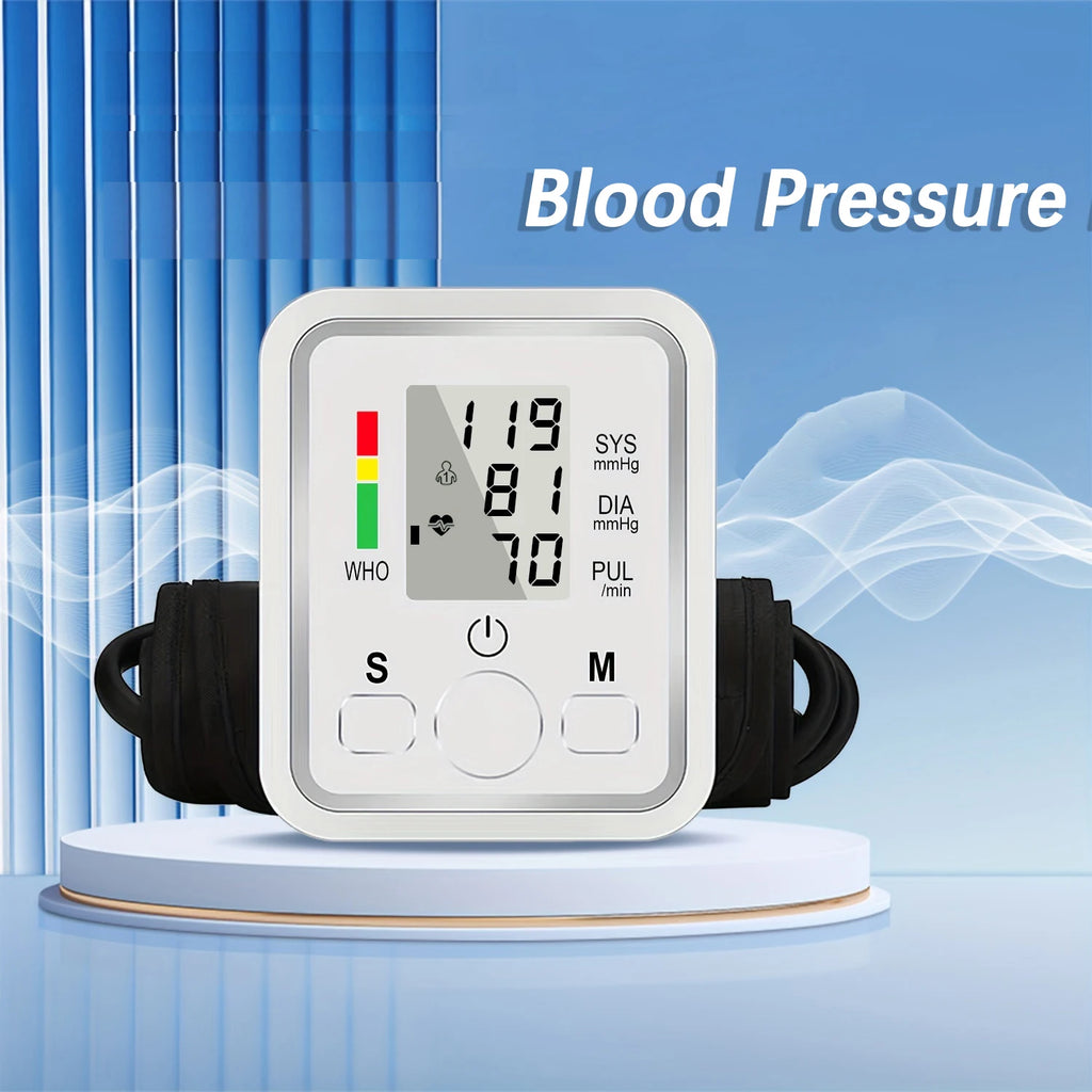 Fireurus Digital Arm Blood Pressure Monitor | Heart Rate Blood Pressure Monitor HIP