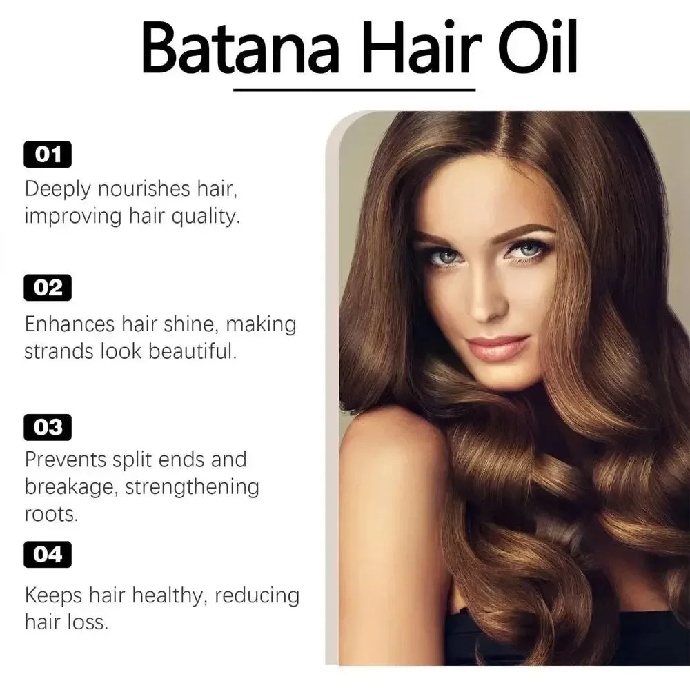 Raw Batana Oil – 100% Natural Hair Growth & Thickness Oil Hair Growth Oil HIP