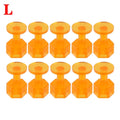 10-Pc Paintless Dent Repair Glue Pull Tabs – PC Material Dent Repair Tool HIP 13MM
