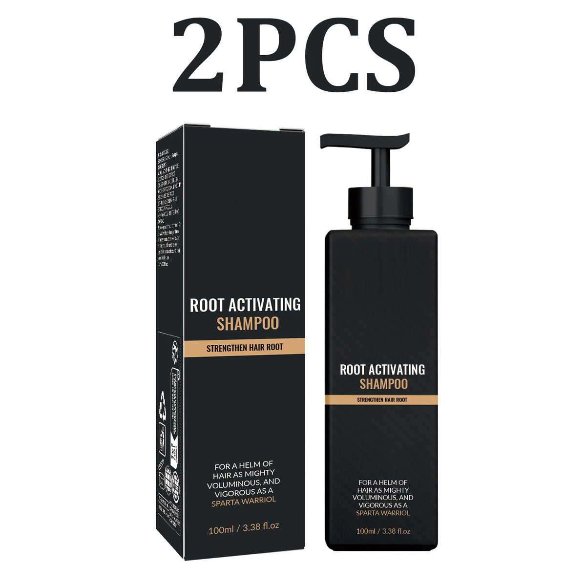 Men's Gentle pH Balanced Shampoo – Nourishing, All Hair Types Men's Shampoo HIP 2PCS