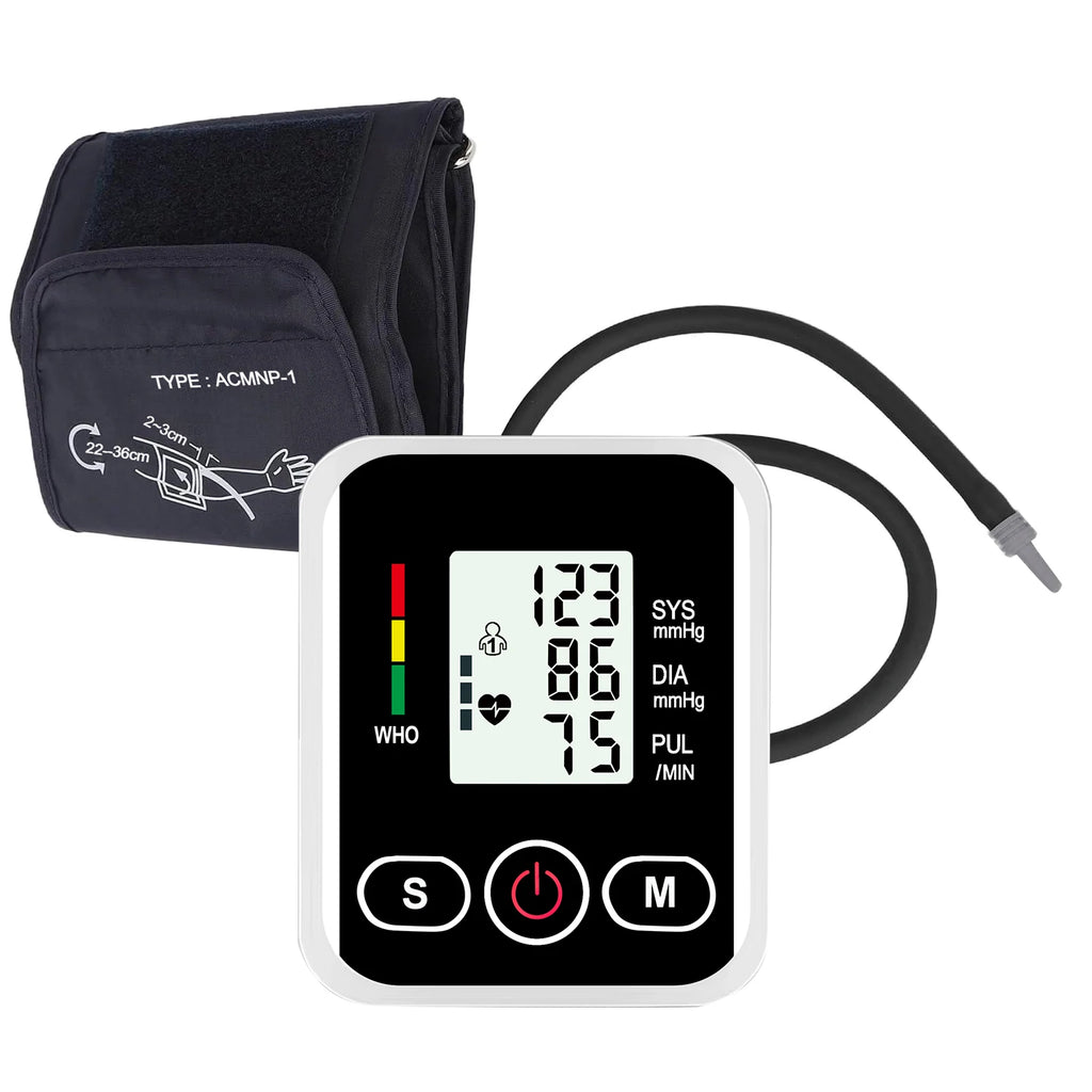 Upper Arm Digital Blood Pressure Monitor – USB or Battery Blood Pressure Monitor HIP