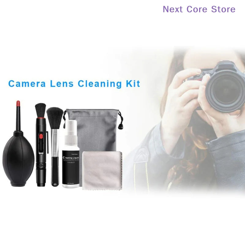 6-in-1 DSLR Camera & Lens Cleaning Kit | Professional Set Camera Cleaning Kit HIP
