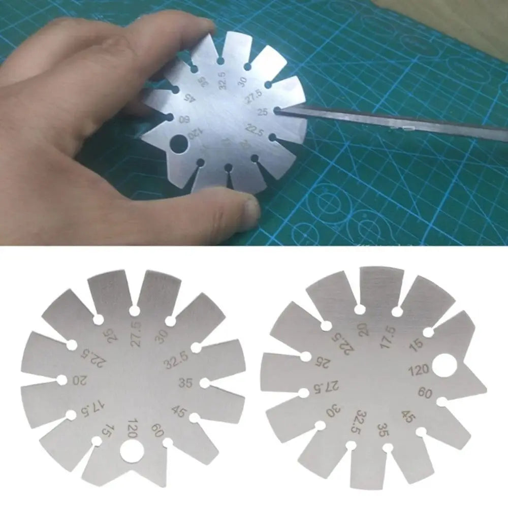 Stainless Steel Bevel Gauge Angle Protractor 15°–120° Angle Measuring Tool HIP