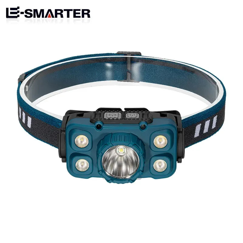 ESMARTER LED Headlamp USB Rechargeable Waterproof High Lumens LED Headlamp HIP