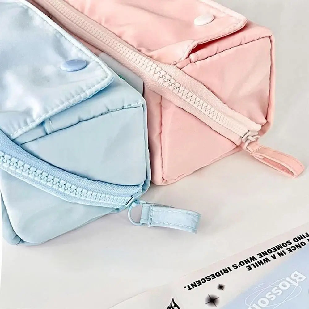 Canvas Prism Pencil Case – Large Capacity Multi-Layer Pen Bag Pencil Case HIP