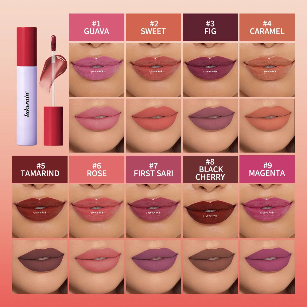 Staining Lip Oil Kulfée Lip Gloss Stain Two In One Long Lasting Deep Hydration Moisturizing Non Sticky Waterproof Lip Cosmetics HIP