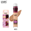 USHAS Sponge Tip Concealer – 12 Shades, Full Cover Waterproof Liquid Concealer HIP 03 4.5ml