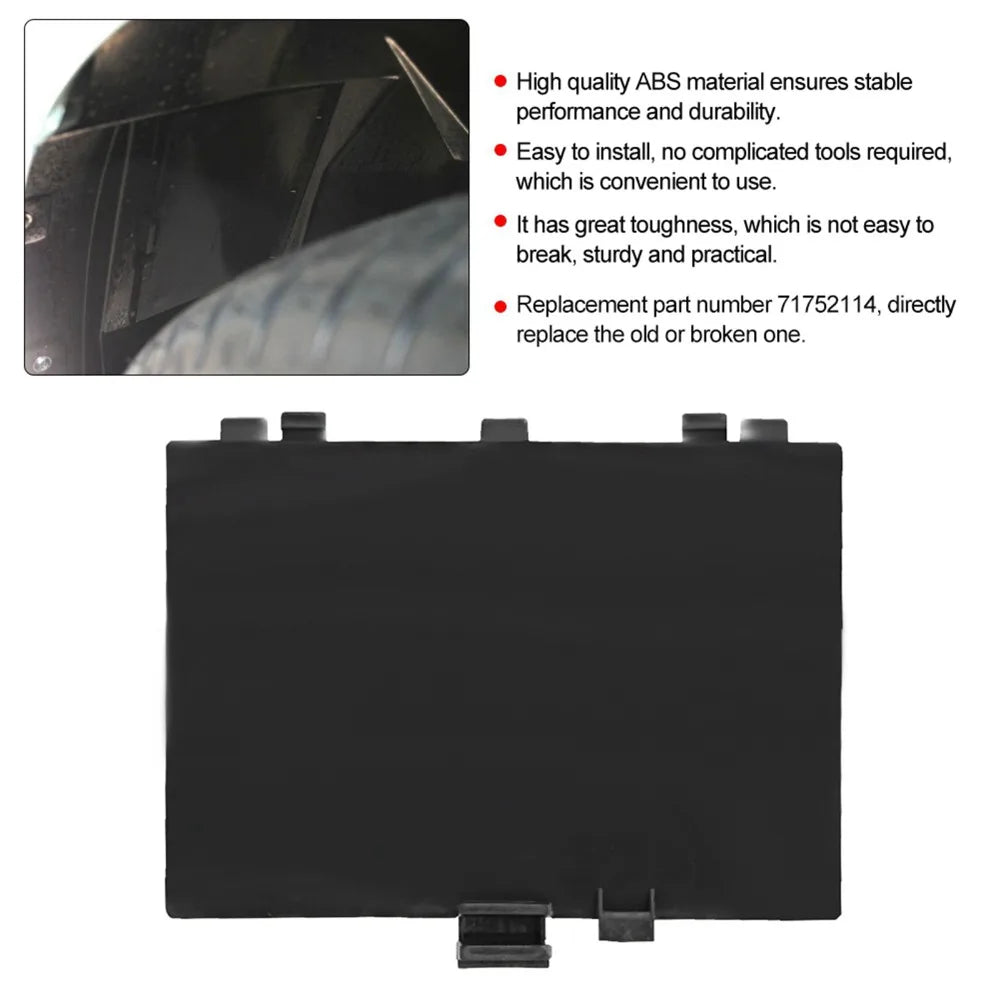Fiat 500 Wheel Arch Liner Cover Black ABS OE 71752114 Wheel Arch Liner Cover HIP