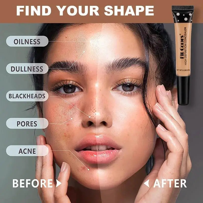 Fit Colors Full Coverage Waterproof Concealer Stick – 8 Shades Concealer Stick HIP
