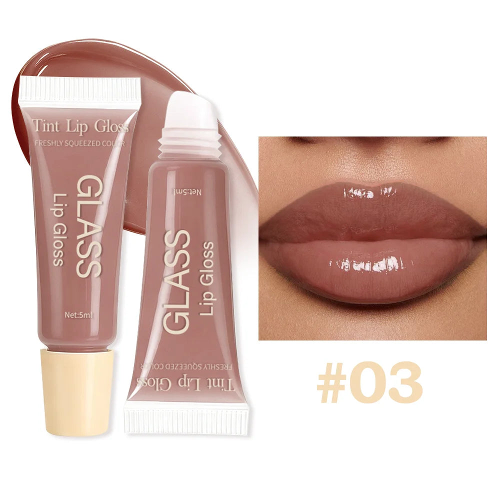 JUJU Dream Mirror Lip Gloss – Hydrating, Plumping & High Shine Mirror Lip Gloss HIP 03