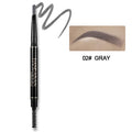 Handaiyan Double-Head Automatic Eyebrow Pencil – 5 Shades Eyebrow Pencil HIP 02 GRAY 0.3g