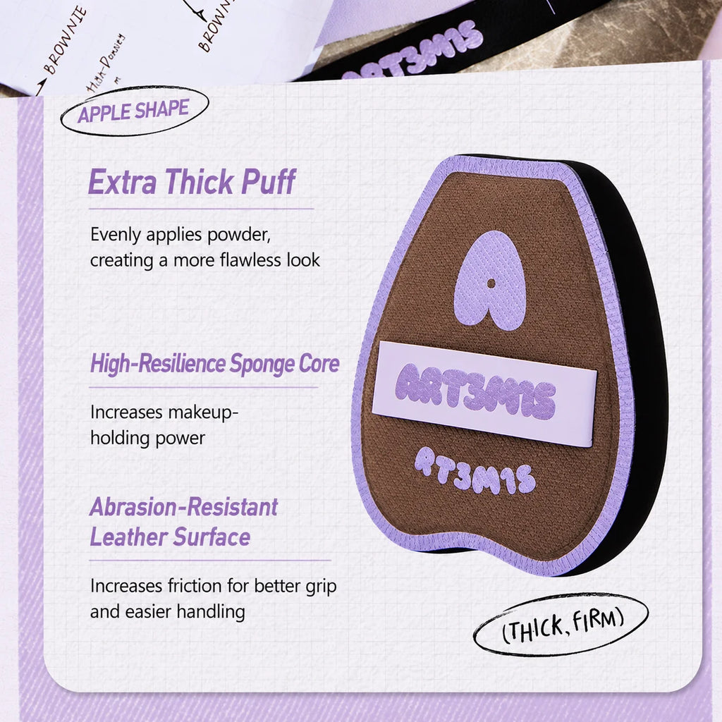 Cushion Powder Puff – Wet & Dry Setting Powder Sponge Makeup Powder Puff HIP