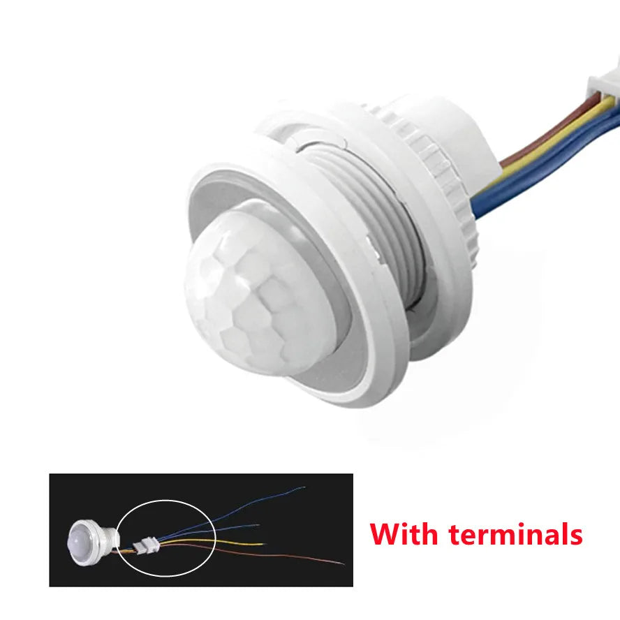 PIR Motion Sensor Light Switch Auto On/Off AC 85-265V Motion Sensor Switch HIP AC 85-265V