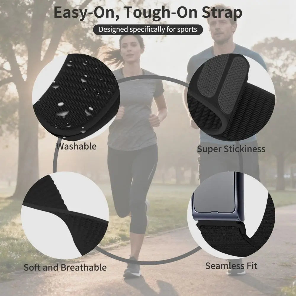 Breathable Nylon Bicep Arm Band for Amazfit Helio – Adjustable Smartwatch Arm Band HIP