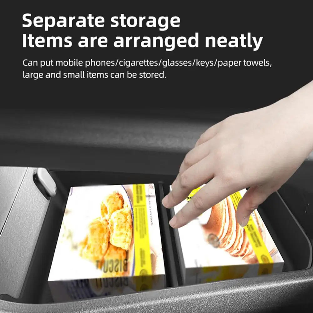 Center Console Lower Storage Box For Toyota BZ4X 2026 RHD Anti-Slip TPE Organizer Tray Right Hand Drive Car Interior Accessory HIP